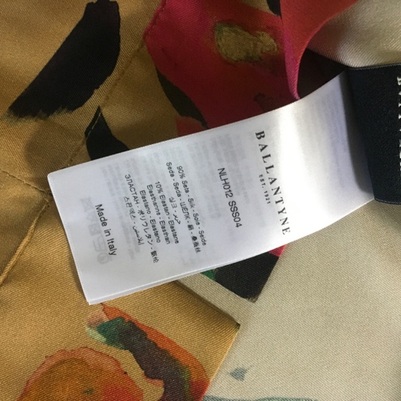 Ballantyne silk top NWT - Picture 11 of 11